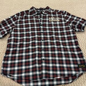 MINT HARLEY-DAVIDSON MENS BUTTON DOWN SHIRT SIZE XXL
PET/SMOKE FREE HOME